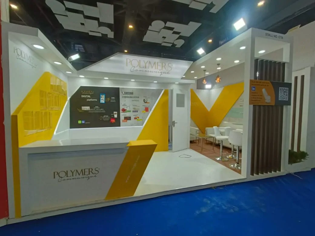 polymers exhibition stall